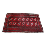 Afghan Baluch carpet, handmade 145x85.
