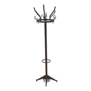 Vintage parrot coat rack