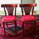 Suite de 4 chaises de bistrot