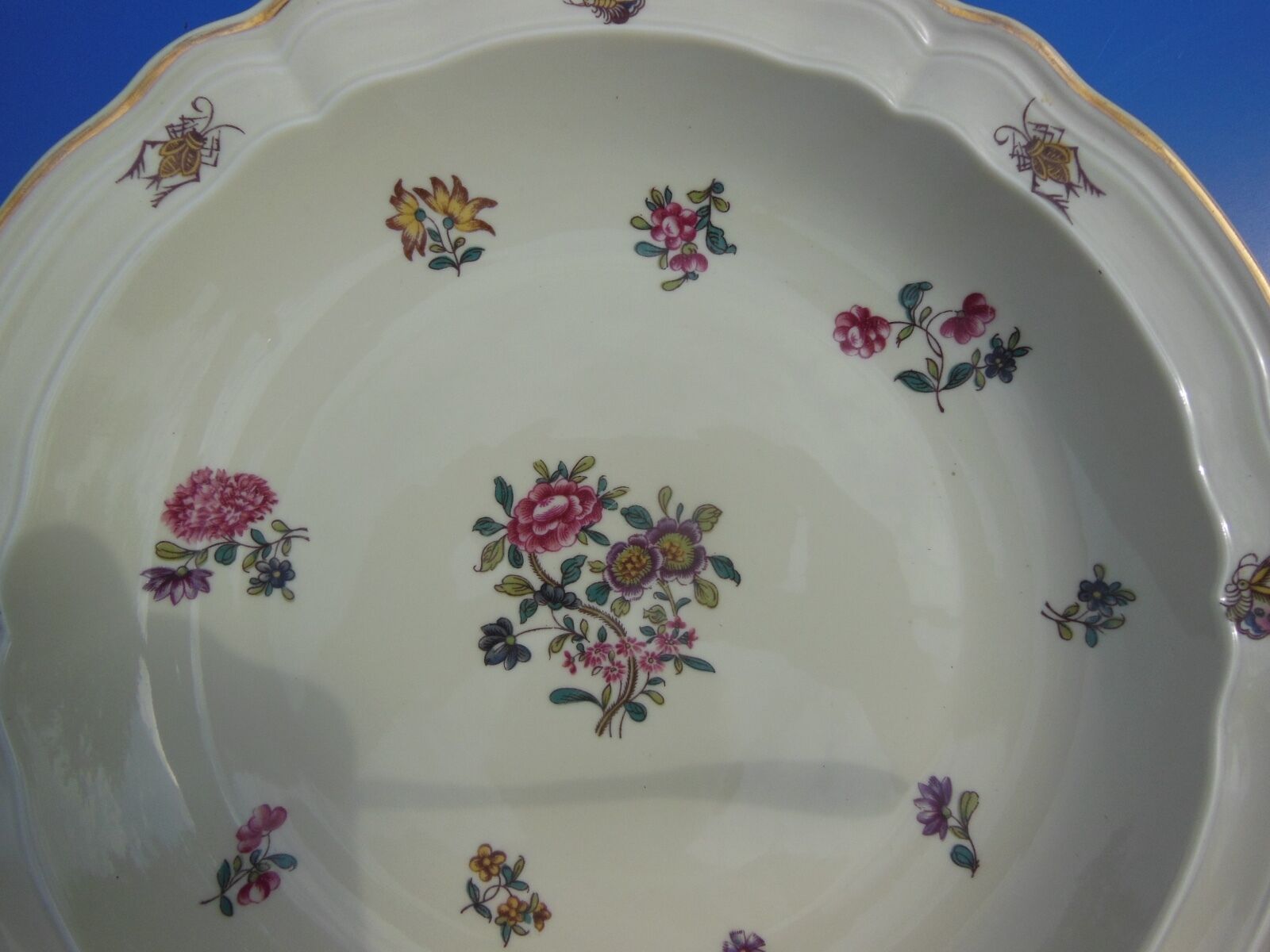 Hollow plate - Bernardaud - Limoges porcelain -