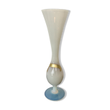 Vase soliflore opaline blanche