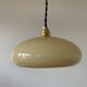 Suspension en verre jaune