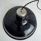 Pair of enamelled industrial workshop suspensions