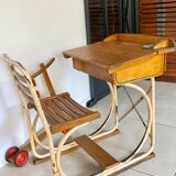 Vintage school desk