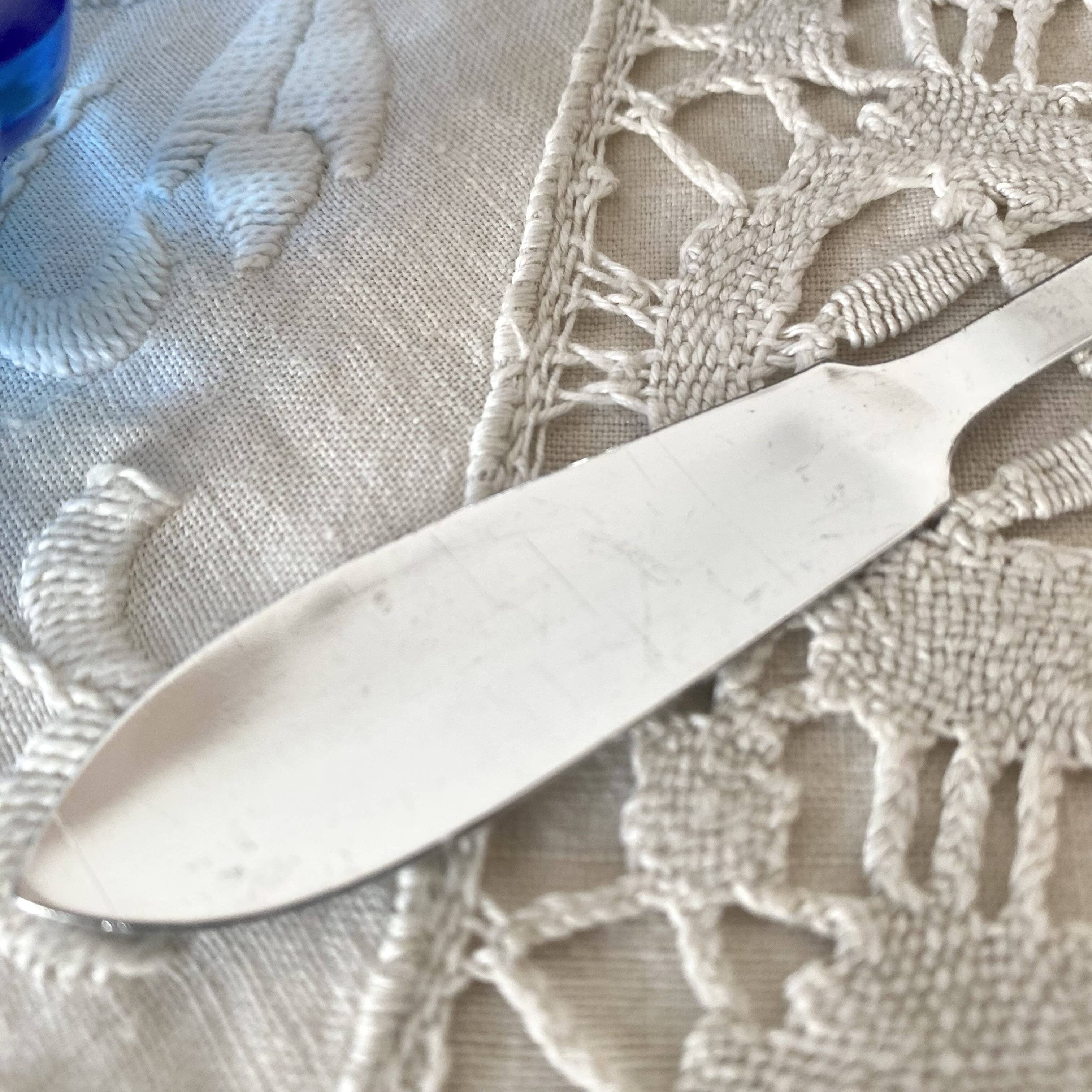 Beurrier coquillage en inox et verre