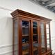 Classic English Bookcase with Glass Doors