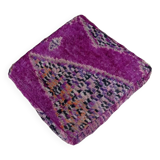 Pouf berbère fait main en laine 60 X 60 X 20 CM