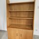 Bibus library chest wooden golden oak vintage 50s 60s 70s