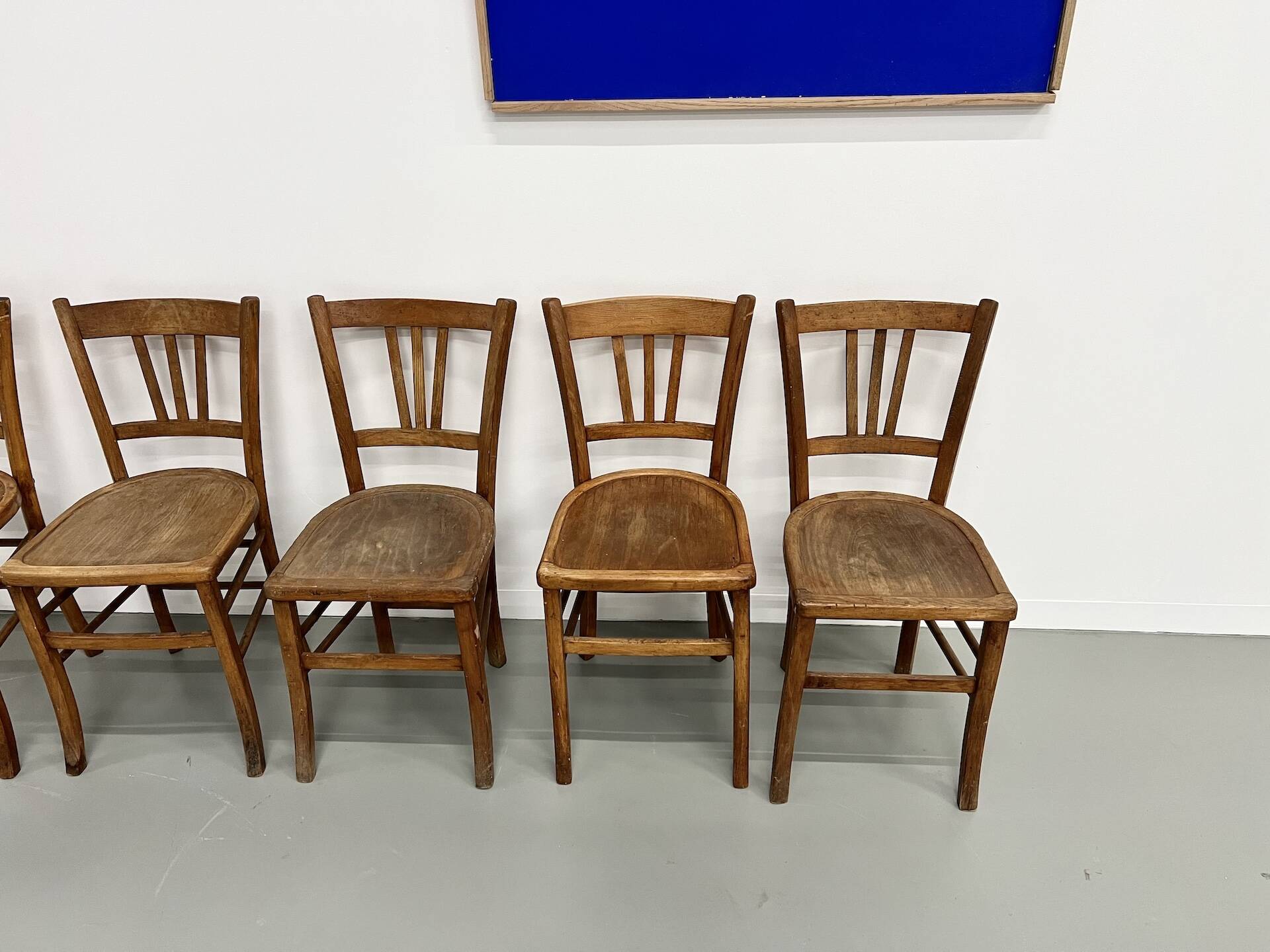 Set of 5 bistro chairs