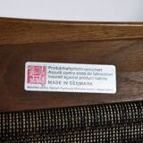 Teak Solid Wood Leather Danish Design by Mikael Laursen, 1970s