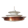 Rare Midcentury Pendant in Style of Louis Poulsen, Denmark, 1970s