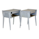 Set de 2 tables de chevet en chêne, Suède, 1960