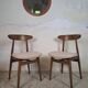 Chaises rénovées de l'époque communiste, années 1960, Pologne