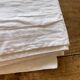 Large vintage pillowcase, retro bedding collection white (1.20)
