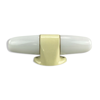 1950s 1960s porcelain wall lamp model 6068 Wilhelm Wagenfeld Lindner 50s