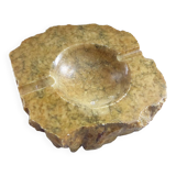 Imposing vintage alabaster ashtray