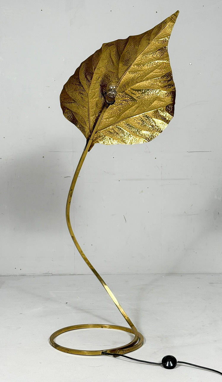 Lampadaire sculptural de Tommaso Barbi pour Bottega Gadda, modèle : Rabarbaro, Italie, années 1970.