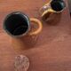 Accolay vintage 1950 ceramic jug & mustard pot signed double a