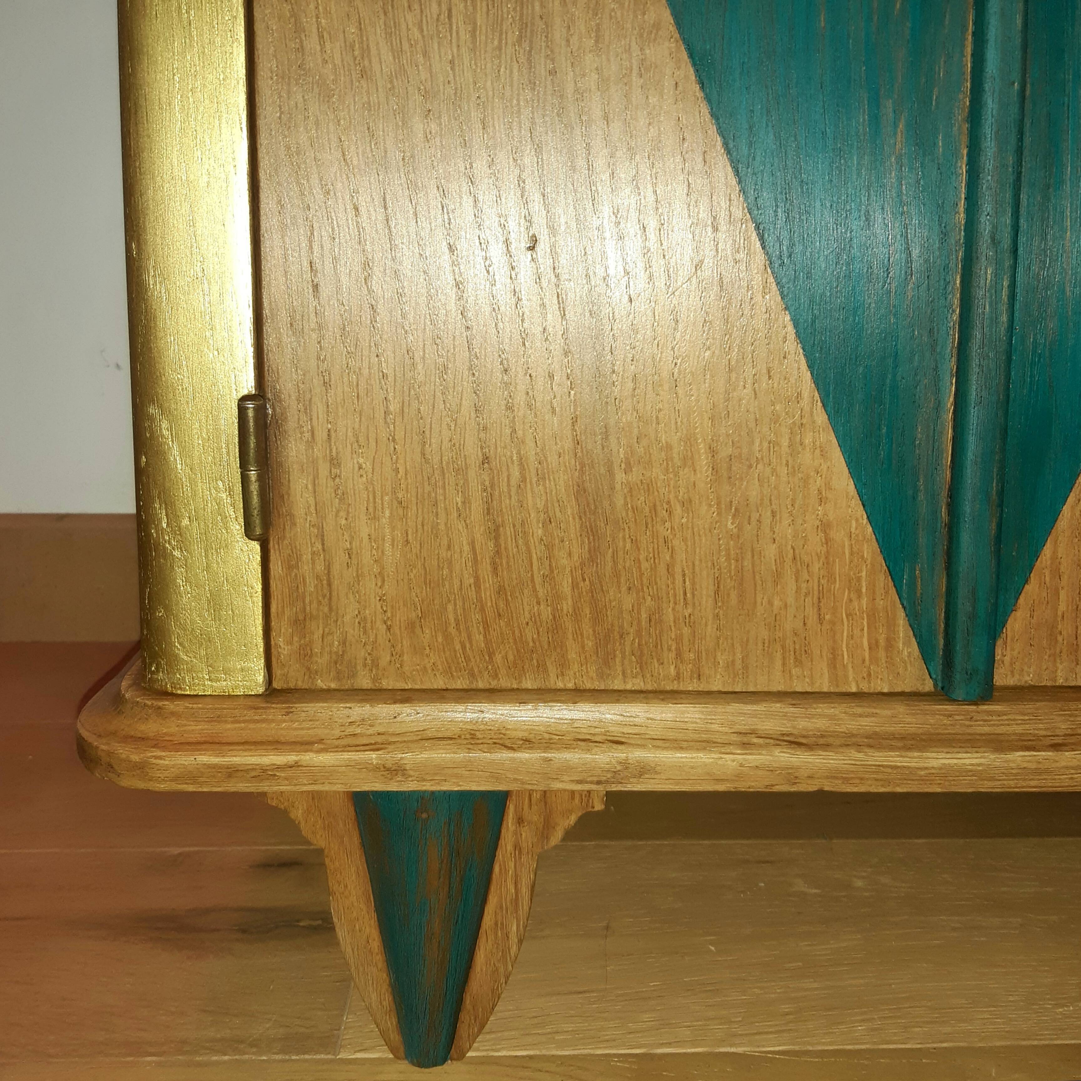 oak and patina extra furniture 1950s