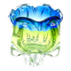 Corolle Vase Massif Hospodka Chřibská Cristal Sommerso Bicolour