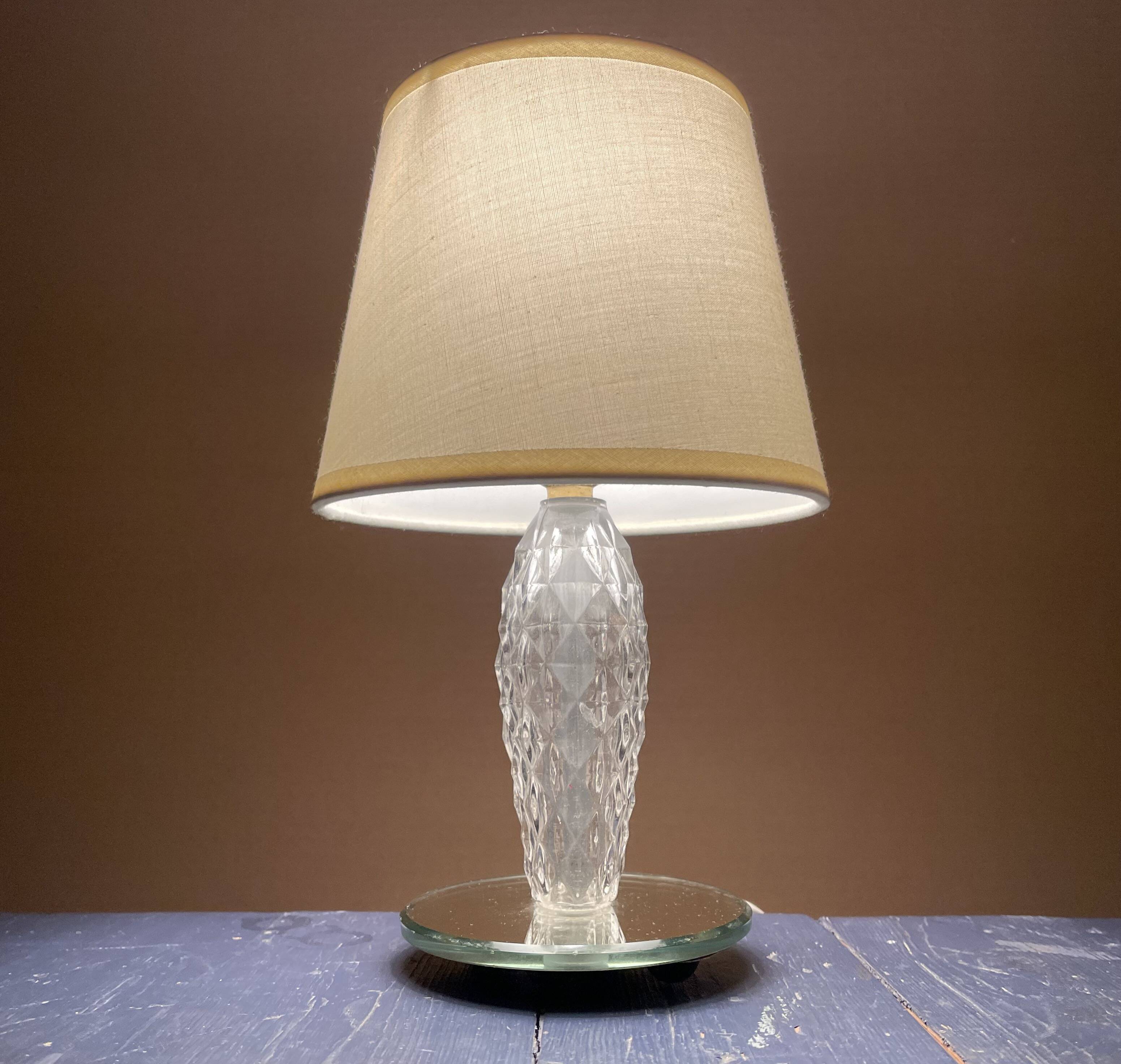 Old Art Deco table lamp