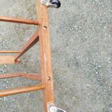 Double wooden night valet