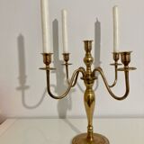 Large brass candlestick
