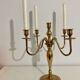 Grand chandelier en laiton