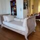 magnificent daybed / sofa bed with cushions, ideal for a bedroom,