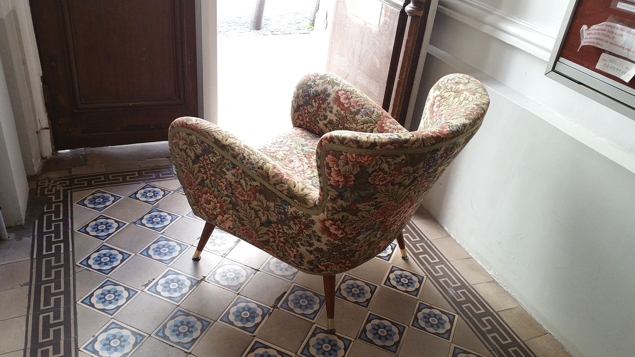 Pair of chairs organic years 50-60