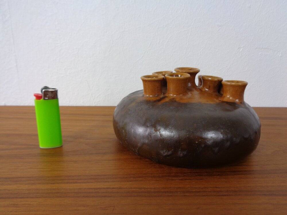 Ceramic Mushroom Vase, 1960s