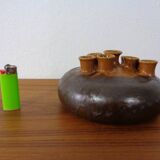 Ceramic Mushroom Vase, 1960s