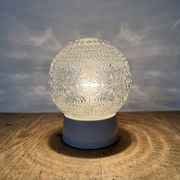 Vintage White Porcelain Ceiling Light, 1970s