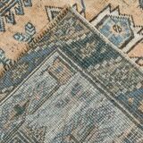 4x5 Green & Blue Small Persian Rug, 130x165Cm