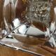 Pair of crystal candlesticks, Villeroy & Bosh