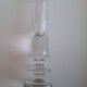 Antique single-stem vase in the shape of a candlestick.