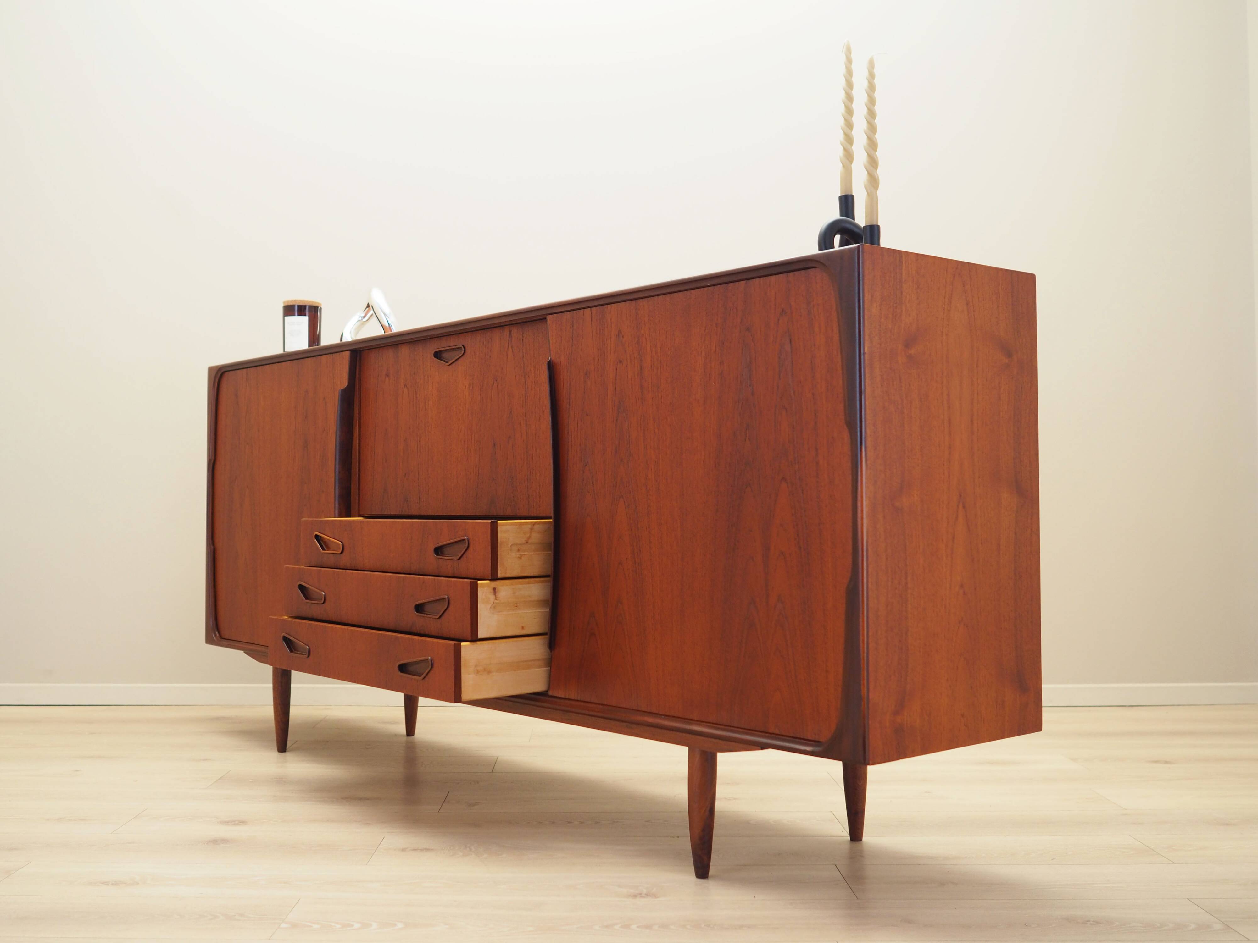 Teak sideboard, Danish design, 1970s, production: Denmark