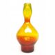 Bączek bottle, mid-century modern, glass, designed by Z. Horbowy, Poland, 1970s