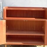 Mid-century modernist sideboard in vintage rosewood Scandinavian style