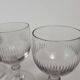 6 water glasses Cristallerie de Portieux XIXeme
