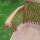 Fauteuil de bureau américain ancien vintage