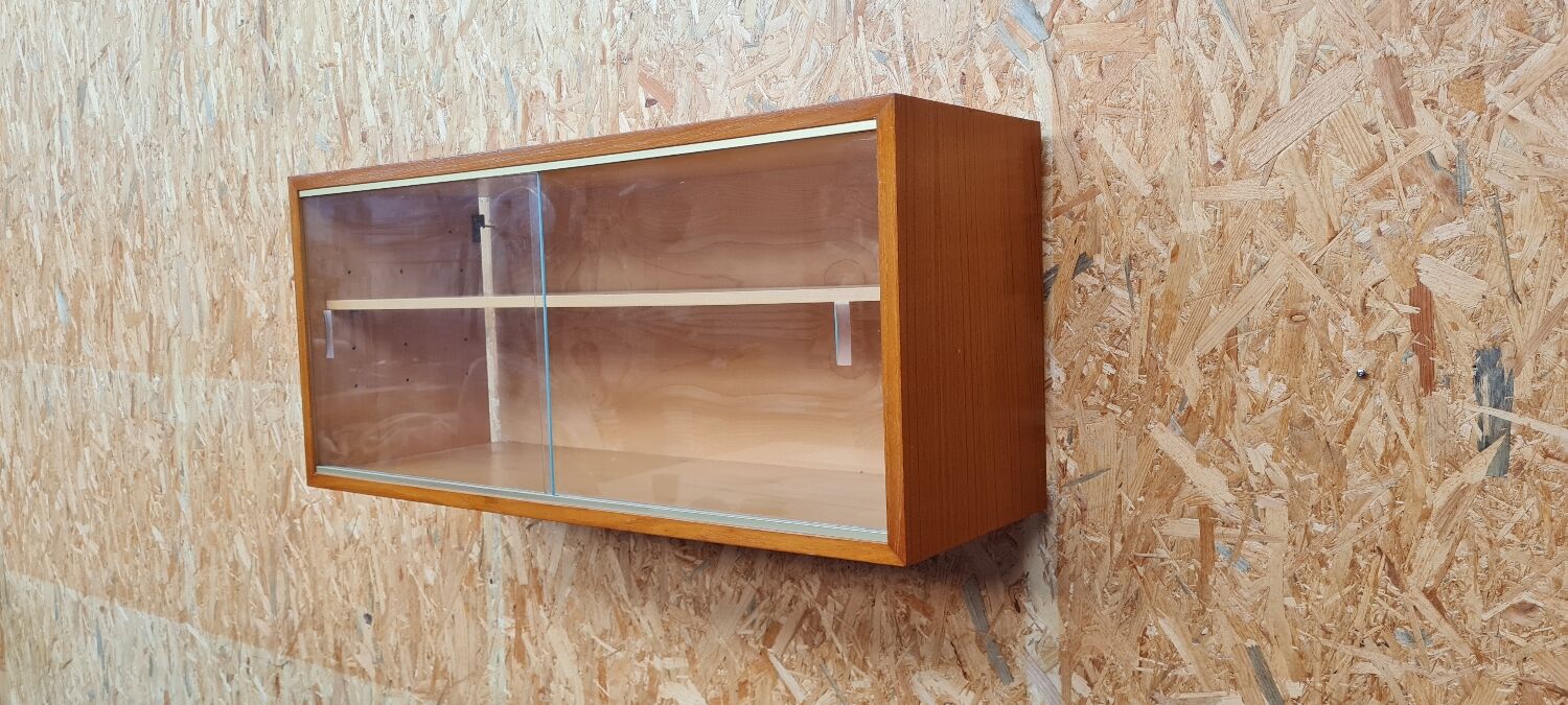 Scandinavian wall bookcase 1950