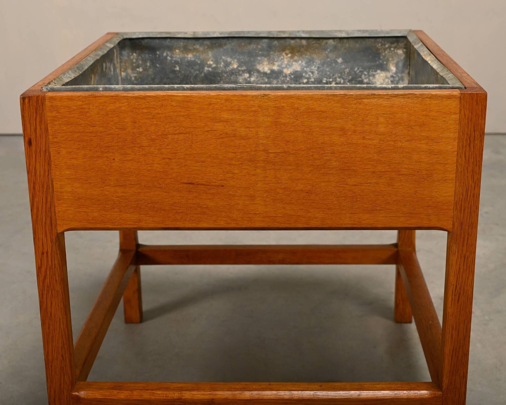 Kai Kristiansen Planter in Oak for Aksel Kjersgaard, 1960s