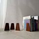Kai Kristiansen bookends Feldballes Møbelfabrik in teak.