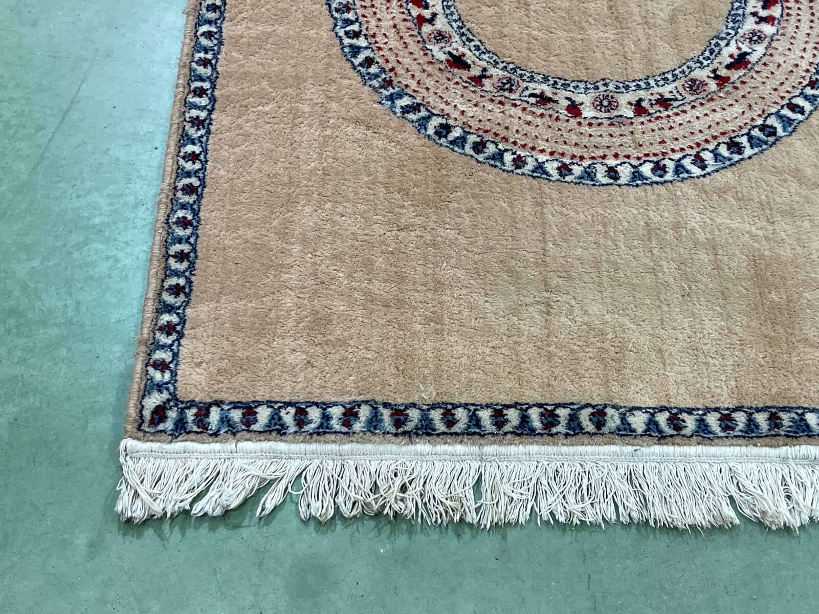 Iraqi handmade wool rug - 1.80m x 1m