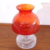 Finnish glass candle holder by Nanny Still 1960