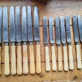 Couverts - Lot Couteaux Vintages Oger Tourcoing