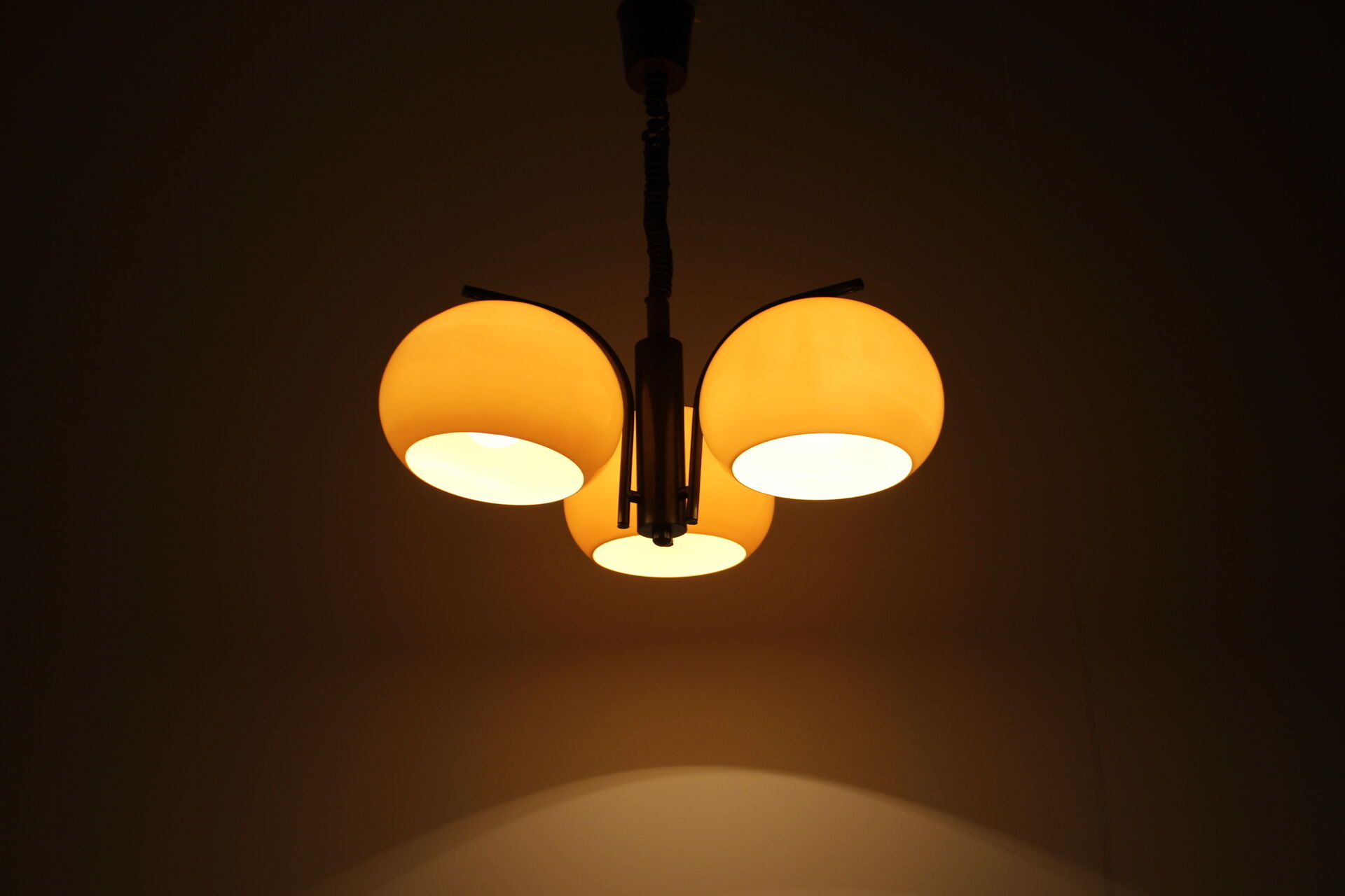 Mid-century adjustable chandelier, 1970's