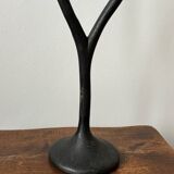 Cast iron candlestick from the 1970s