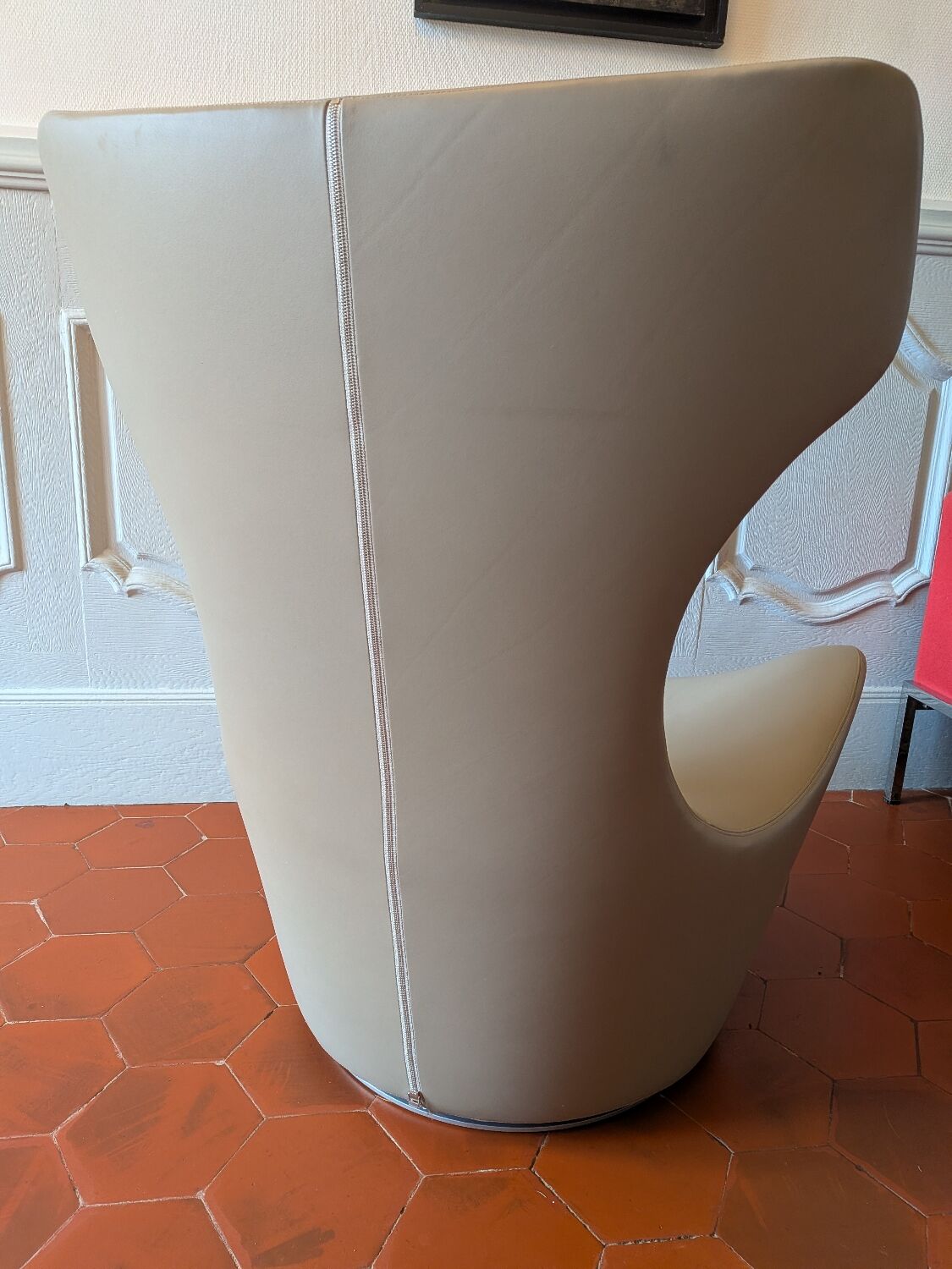 Grande Papilio leather armchair B & B Italia